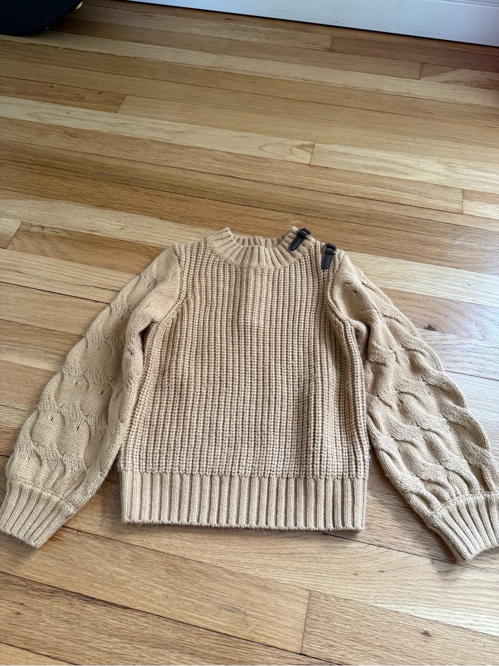 Janie and Jack Buckle Sweater - Picture 3 of 5